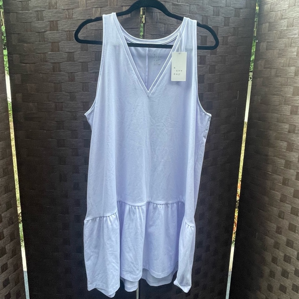 a new day Lavender Sleeveless Tunic
